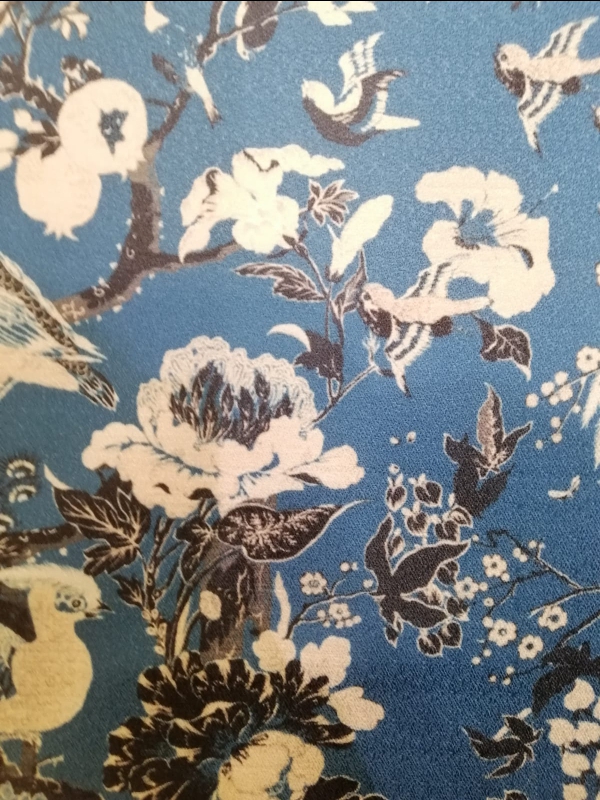 Paradise Chintz Digital Print curtains